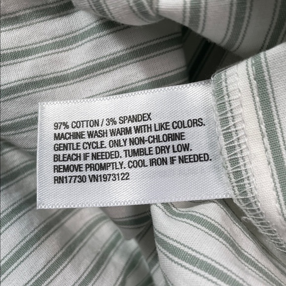 Wild Fable Halter Tiered Striped Smocked Mini Sun Dress Green/White Sz S | NWOT - Picture 7 of 7